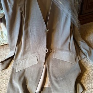 Tan women’s pantsuit